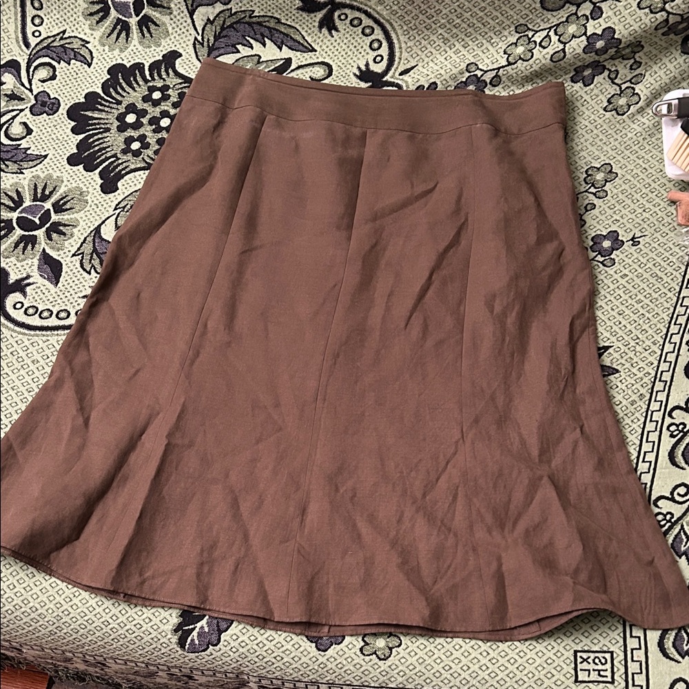 Emanuel Ungaro Elegant Brown Women's Skirt